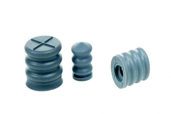 Transparent COP prefilled syringe barrel featuring a standard luer lock connection