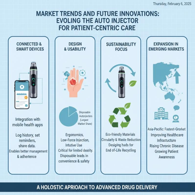 Auto-Injector Market Trends--Connected Tech, Sustainable Design--Asia-Pacific Growth