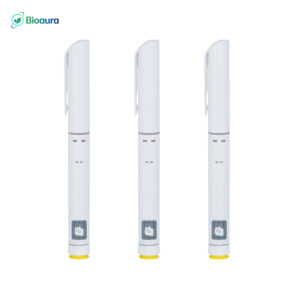 Medical grade 50 units injector pen compatible with standard 3ml cartridges