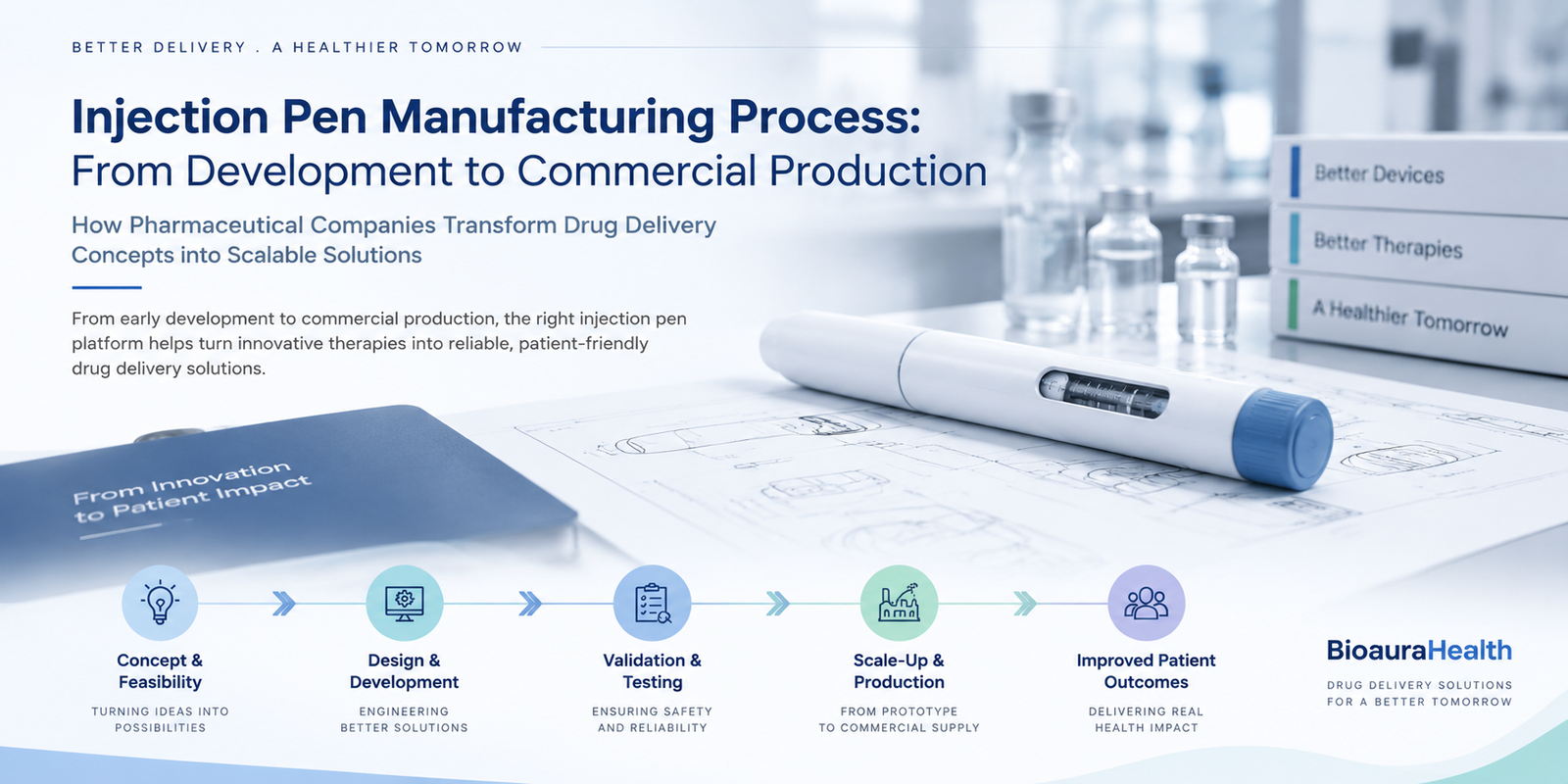 How Pharmaceutical Companies Transform Drug Delivery Concepts into Scalable Solutions