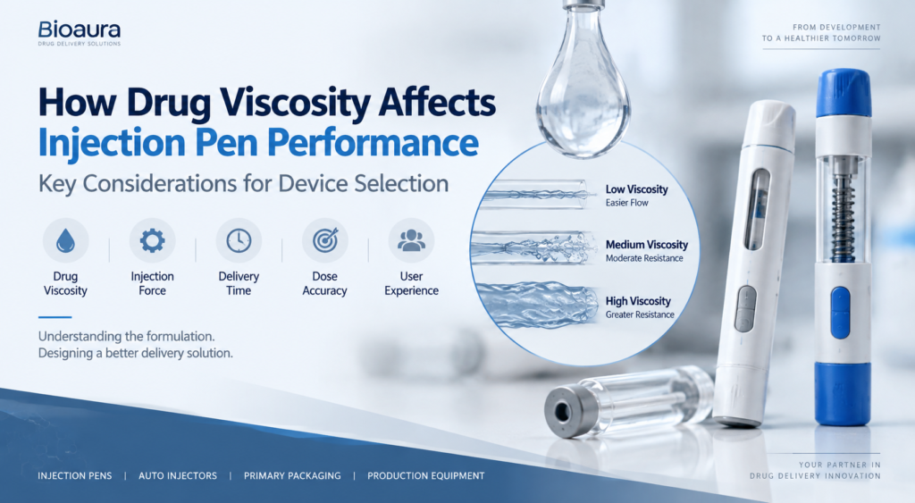 How Drug Viscosity Affects Injection Pen Performance Key Considerations for Device Selection